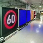 Matrix Screen EN12966 NTCIP LED VMS Signs Traffic Dynamic Message Board for sale