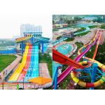 Side - By - Side Speed Anti - Fade Adult Water Slide for sale