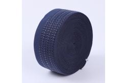 China 50mm Anti Slip Webbing Transparent Silicone Elastic Gripper Tape supplier