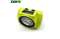 China 2.96W Rechargeable Mining Headlamp , 25000lux Underground Mining Lamp supplier
