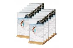 China Odorless Tabletop Photo Frames A4 A5 A6 Transparent Picture Frame supplier