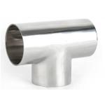 Stainless Steel Seamless Pipe Tee With Reducers Normalizing Heat Treatment Test for sale
