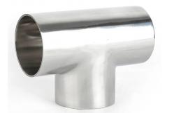 China Stainless Steel Seamless Pipe Tee With Reducers Normalizing Heat Treatment Test supplier