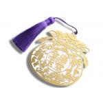 Hollow - Carved Design Metal Decorations Crafts , Zinc Alloy Material Bookmark for sale