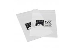 China Clear Frosted Compostable Plastic Zipper Bag Clothes Transparent Packaging supplier
