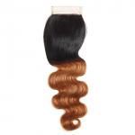 Luxury Style Body Wave Lace Closure , Hand Tied 4x4 Lace Front Wig 16 Inches for sale