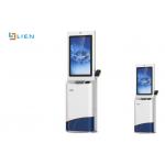 Automatic Cash Payment Kiosk Machine Barcode Scanner Encrypted Pin Pad for sale