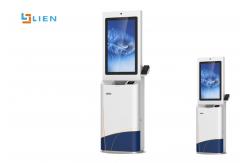 China Automatic Cash Payment Kiosk Machine Barcode Scanner Encrypted Pin Pad supplier