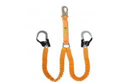 China Twin Tailed Full Body Safety Harness With Shock Absorber supplier