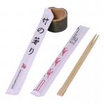 No Splint Sushi Custom Engraved Chopsticks ,  Takeaway Japanese Cooking Chopsticks for sale