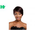 Heat Resistant Factory Direct Sell Synthetic African Woman Short Hair Wig for sale