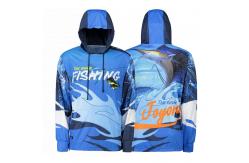 China Long Sleeve Custom Fishing Jerseys Lightweighted High Elasticity Keep Warm supplier
