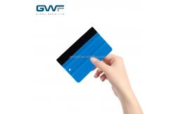 China Custom Logo Window Film Tools Screen Printing Squeegees Plastic Felt Applicator Replaceable supplier