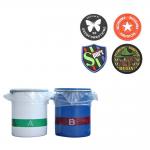 Transparent LSR Liquid Silicone Rubber Fabric Ribbon Print Products for sale