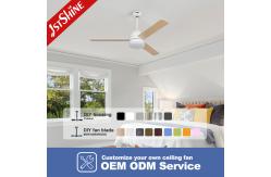 China Electric Power Source 1stshine Ceiling Fan with Fancy Design and Dimmable LED Light supplier