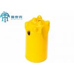 Tapered 7degree 38mm Carbon Steel Button Bit for Hard Rock Mining for sale