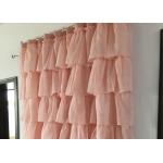 Double Deck Pretty Shower Curtains , Thicken Waterproof Elegant Shower Curtains