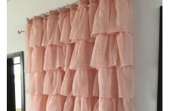 China Double Deck Pretty Shower Curtains , Thicken Waterproof Elegant Shower Curtains supplier