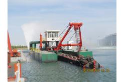 China Customized 26 Inch Cutter Suction Dredger For Mud / Sand Removal supplier