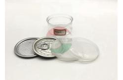 China Hot Sale 55ml Size PET Plastic Hmep Jar Easy Open Can supplier