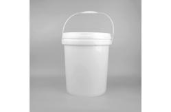 China White Food Grade Buckets 1L-5L with Lid supplier