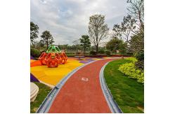 China ISO Asphalt Base Rubberlok Safety Tile Playground Running Track supplier