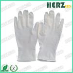 Exam Grade ESD Hand Gloves / Nitrile Gloves Anti Static 12 / 9 Inch Size for sale