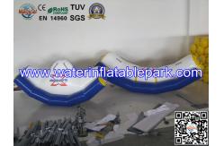 China Blue Funny inflatable Seesaw , Kids Inflatable Water Park 2m - 3m length supplier