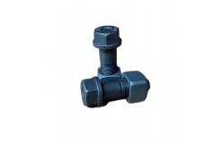 China 40Cr Black Hex Bolts and Nuts 0S1594 1A2029 0S1588 3B1915 Heavy-Duty supplier