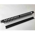 21 Inch Horizontal Cable Management , 1U Network Wire Management RoHS Comply