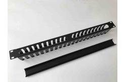 China 21 Inch Horizontal Cable Management , 1U Network Wire Management RoHS Comply supplier