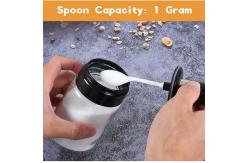 China kitchen Sugar Salt Spice Storage Containers Jars With Spoon supplier