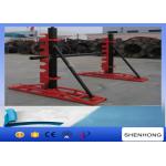 1900MM Width 10T Cable Drum Jacks Durable Hydraulic Reel Elevators for sale