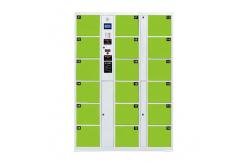 China Waterproof Safety Steel Locker Barcode System Smart Electronic Locker supplier