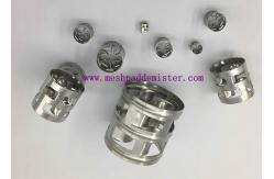 China Ss316l Tower Iso9001 Packing Pall Ring 50mm Surface Area supplier