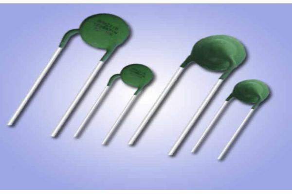 Green 1100 Ohm 800V PTC Thermistor For CFL / Ceramic Heater
