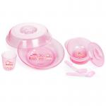 Plastic PVC BPA FREE Baby Bowl And Plate Set for sale