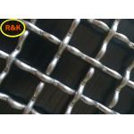 Quarry Screen 8 Gauge Wire Mesh , Crimped Woven Wire Mesh Custom Length