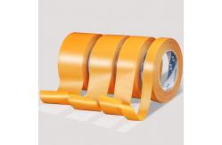 China PE Coated Gaffer Cloth Duct Tape Yellow ISO14000 Certificated supplier