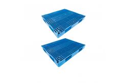 China Single Side Grid HDPE Plastic Pallet For Food And Transport supplier