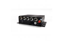 China Car Mobile DVR With GPS 4CH 1080P Video Input GPS Tracking And Wifi supplier