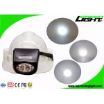 Digital Screen Portable Cordless Mining Cap Lamps IP68 8000lux High Brightness for sale