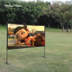 100 120 Inch Outdoor Portable Projector Screen Waterproof Fast Fold Projector Screen for sale