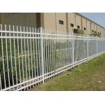 OHSAS 18001 1.8*2.4m galvanization Steel Picket Fence for sale