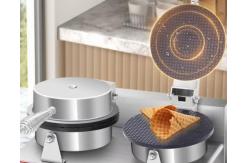 China 2 Plate Electric Cone Machine Snack Bar Equipment For Restaruant supplier