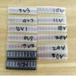 Integrated Circuits IC LL41 SMD Zener Diode KIT 1W 3.3V 36V 13values 130pcs ZM4728A ZM4732A ZM4733A ZM4737A ZM4740A ZM4742A ZM4744A ZM4745A Zener Diode for sale
