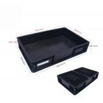 600*400mm ESD Plastic Box ESD Storage Bins Conductive Crate For Electronic Parts for sale