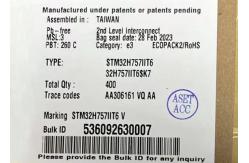 China Microcontroller MCU STM32H757IIT6 32Bit Dual Core 240MHz Embedded Microcontrollers supplier
