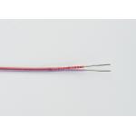 PFA Insulated Twisted Thermocouple Cable Size 1.0mm2 Customzied Color for sale