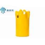 38mm Tapered Button Bit With 7 Tungsten Carbide Tips For Blasting Hole And Municipal Construction for sale